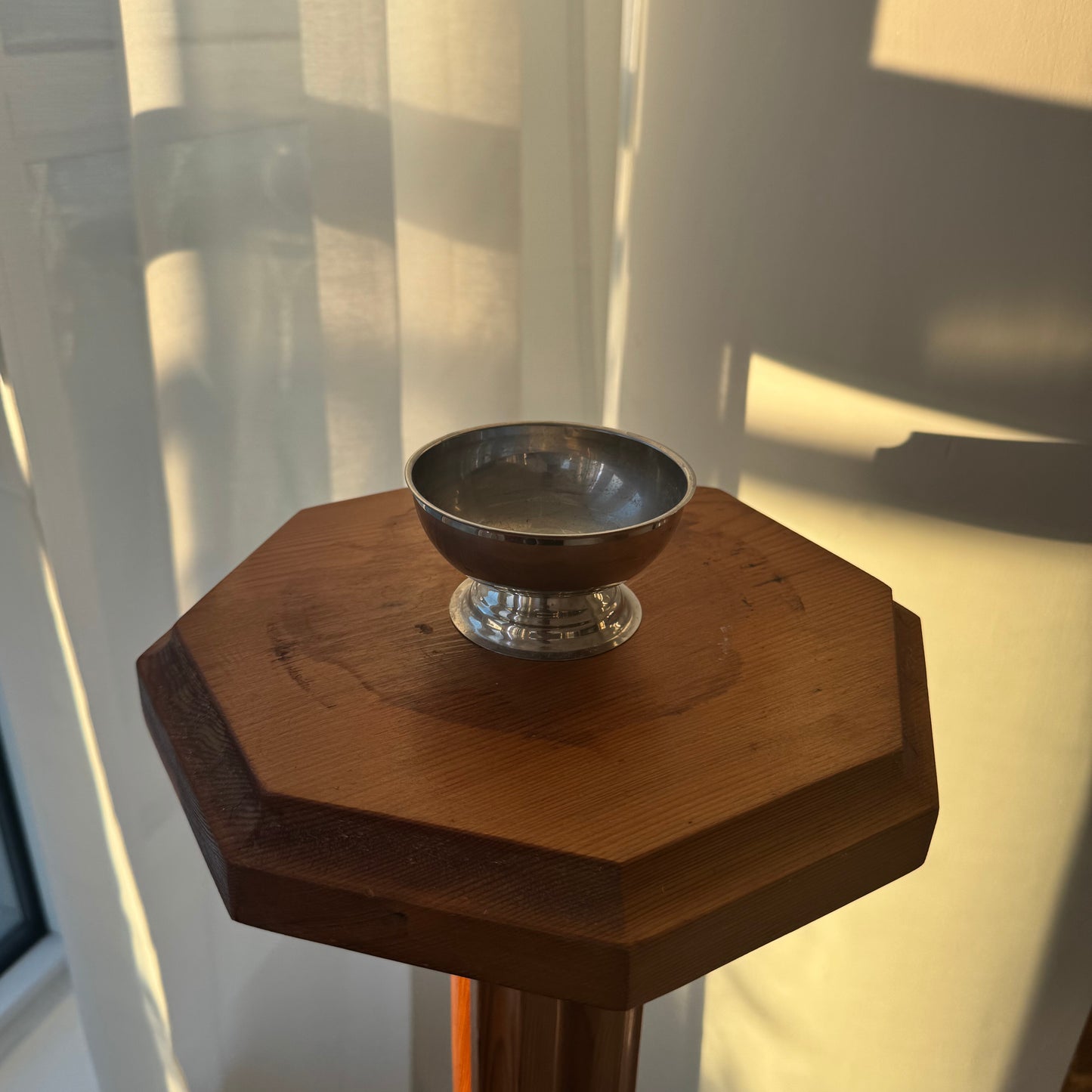 Chrome Bud Vase