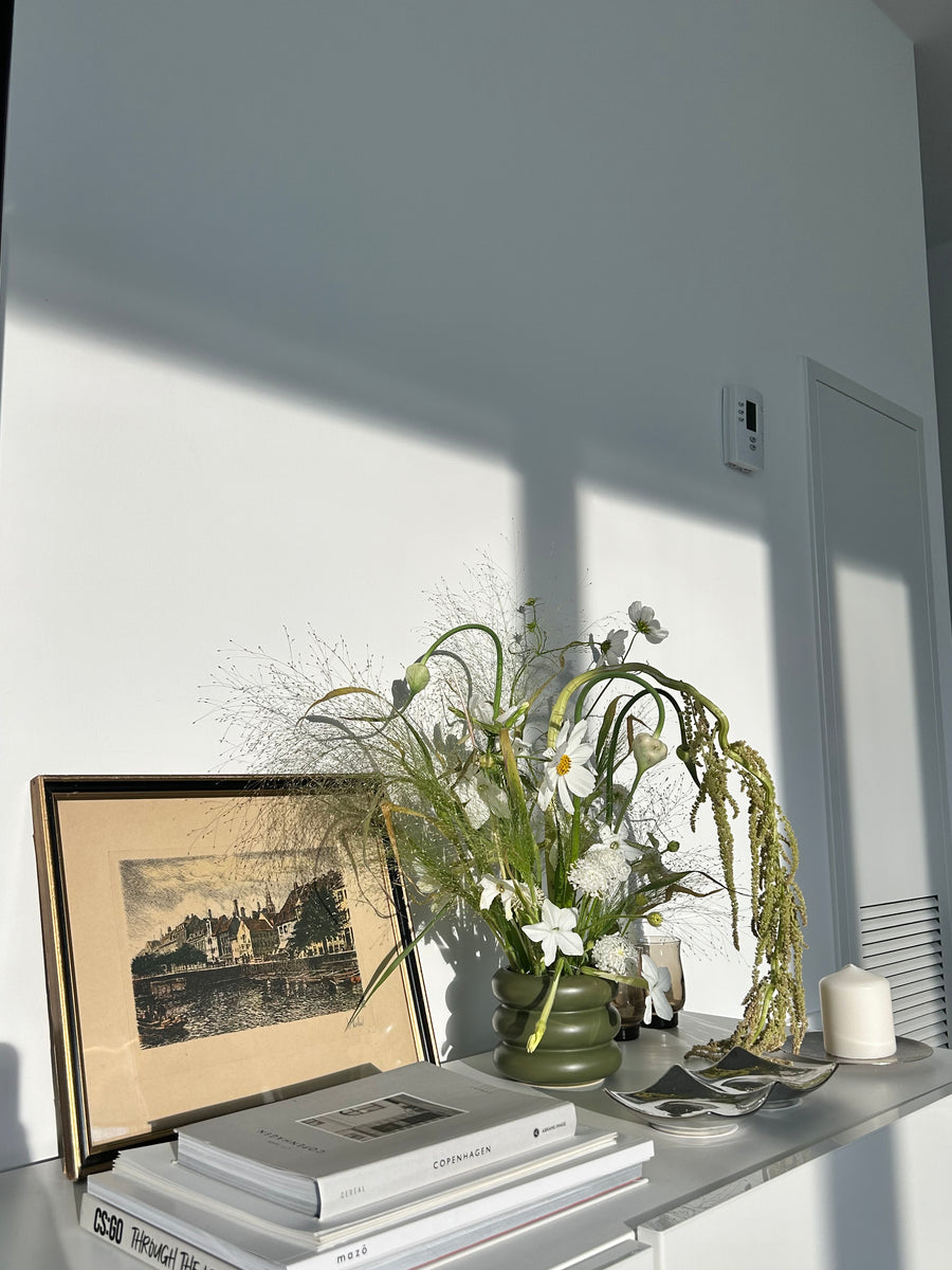GREEN VASE